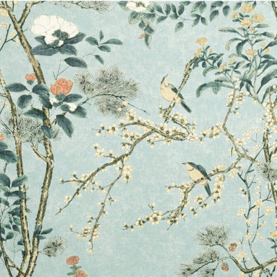 Thibaut Katsura Fabric In Mist